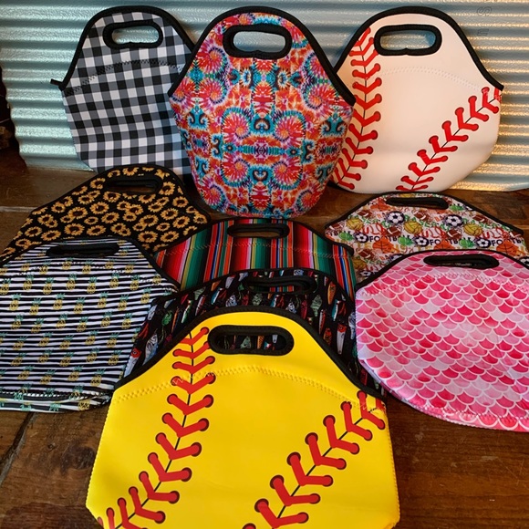 Neoprene Lunch Totes 🚨BOGO FREE🚨 - Picture 2 of 7